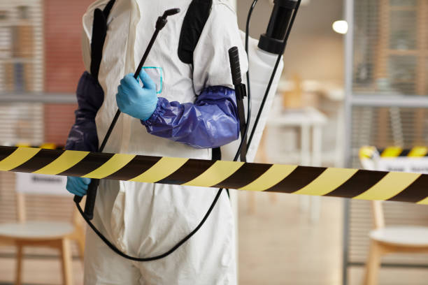 Professional Trauma Scene Cleanup technician working in Amlin, OH